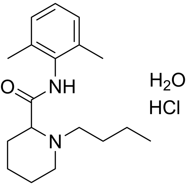 Bupivacaine hydrochloride monohydrate 73360-54-0